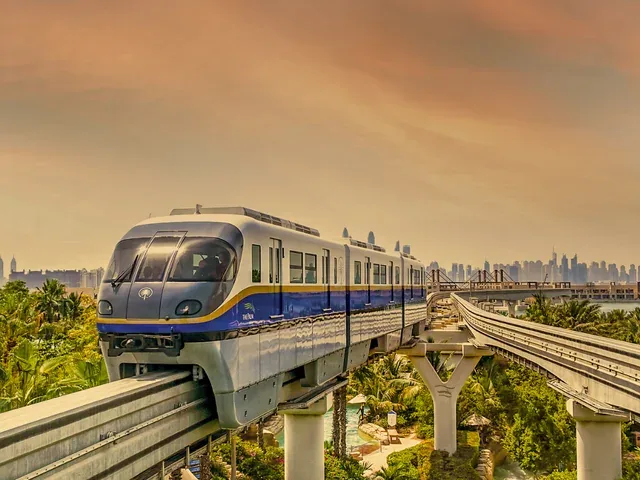 The Palm Jumeirah Monorail