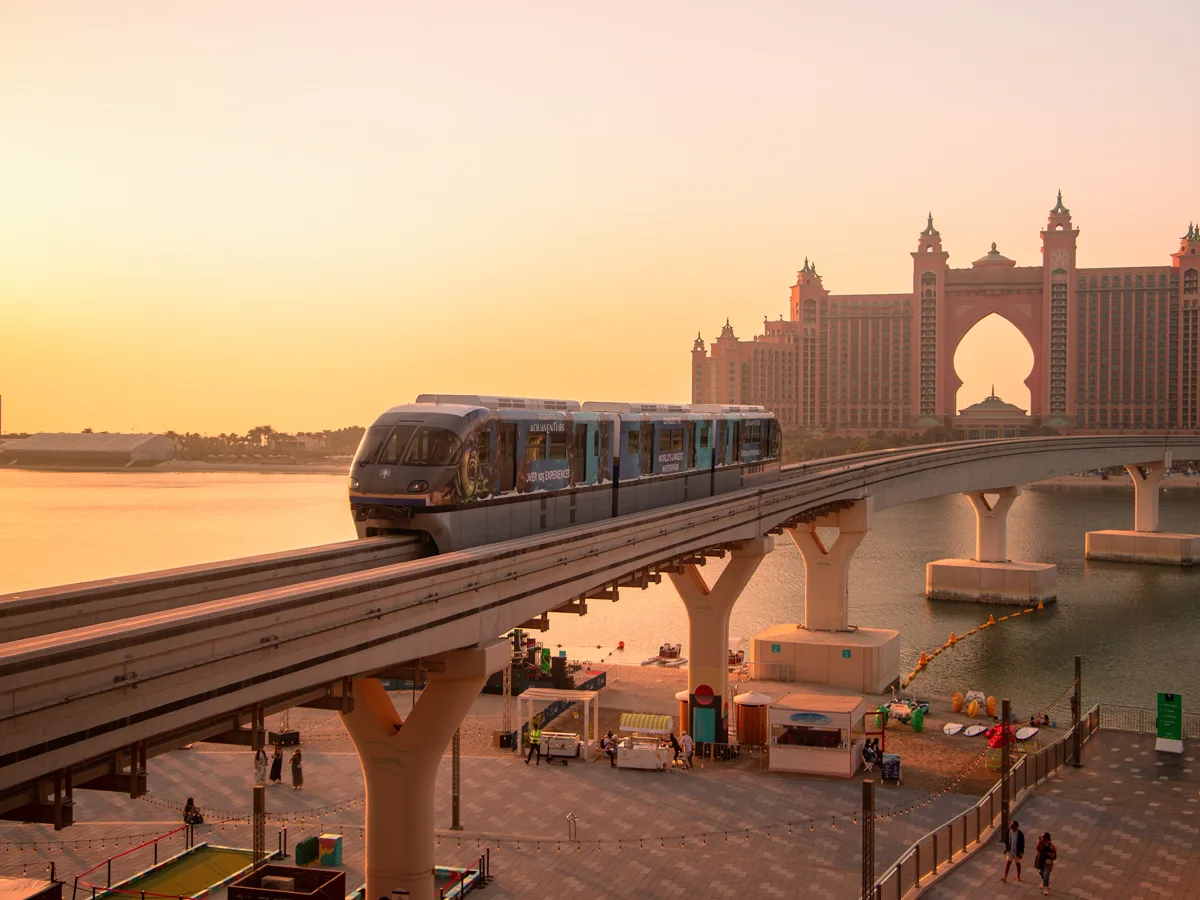 The Palm Jumeirah Monorail