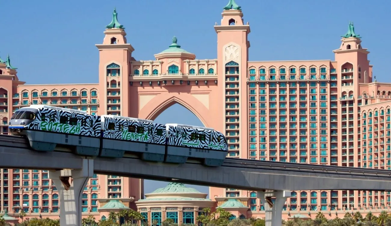 The Palm Jumeirah Monorail