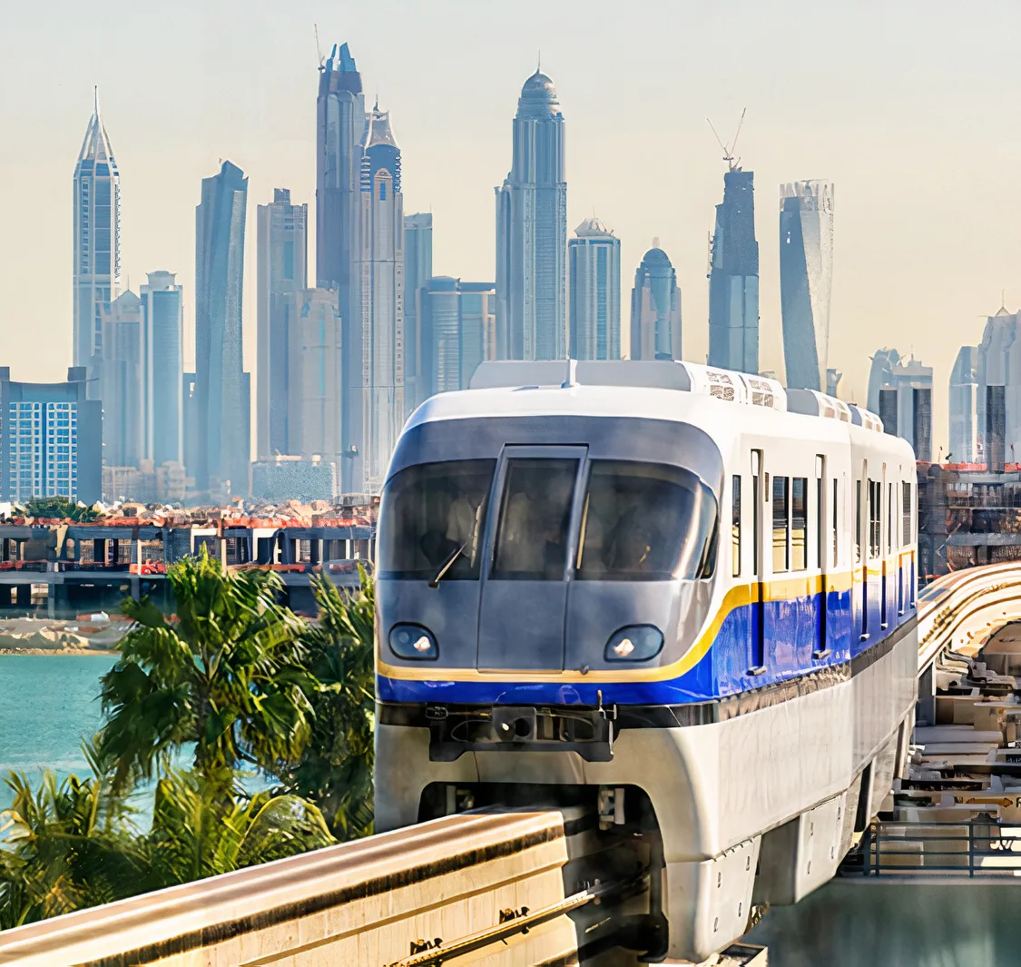 The Palm Jumeirah Monorail