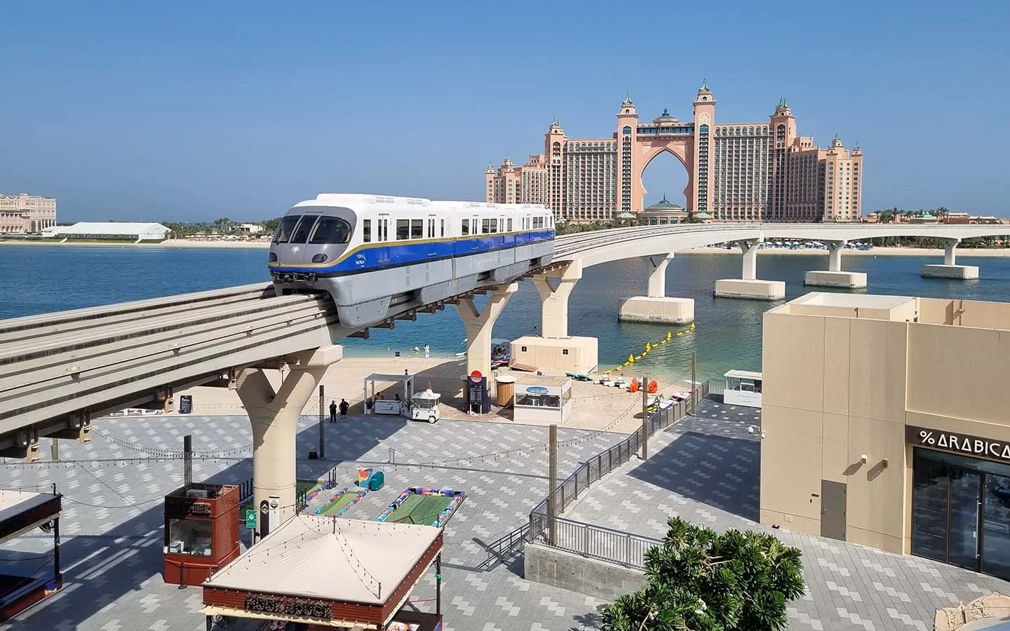 The Palm Jumeirah Monorail